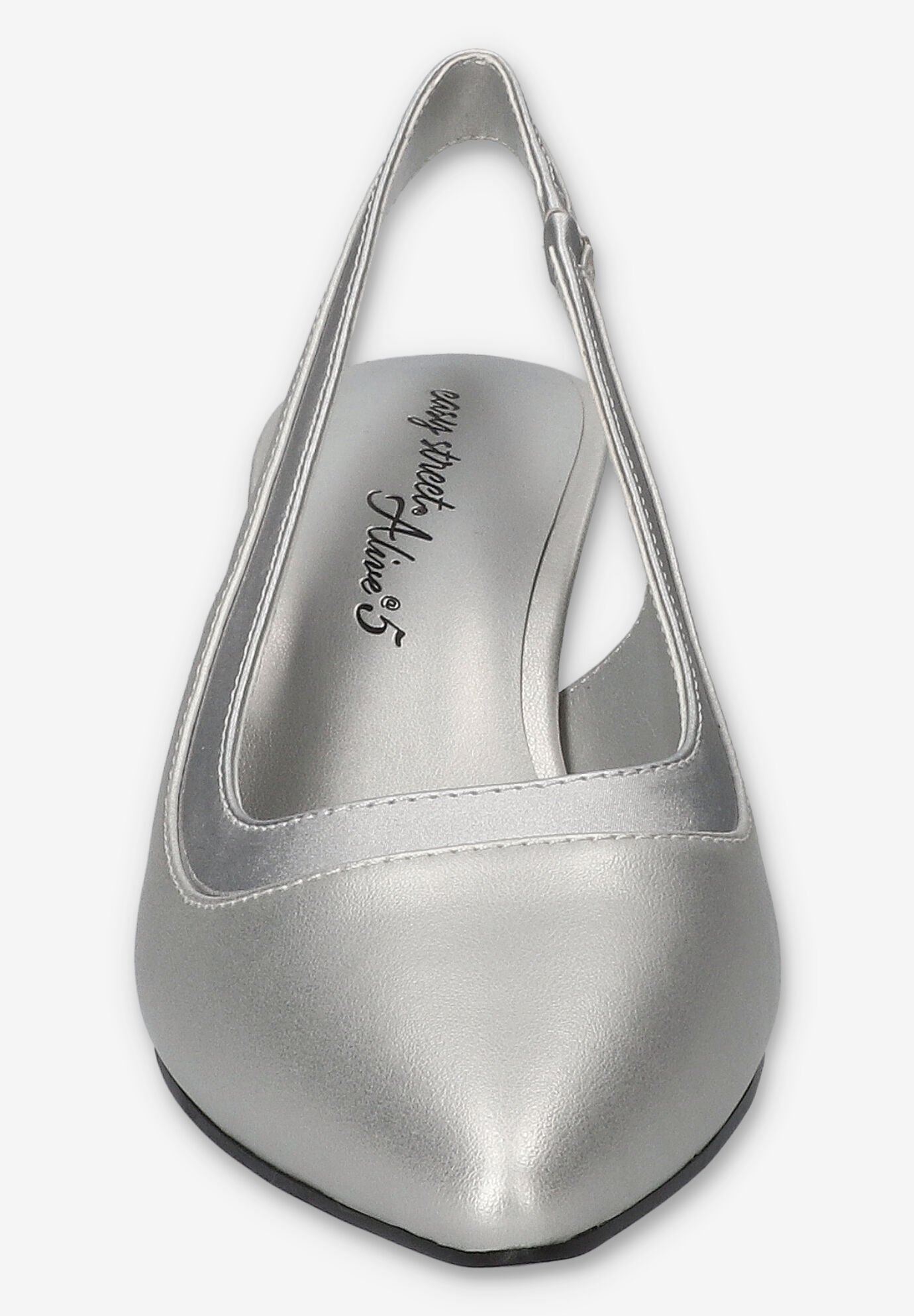 Dessa Slingback Pump, SILVER, alternate image number 3