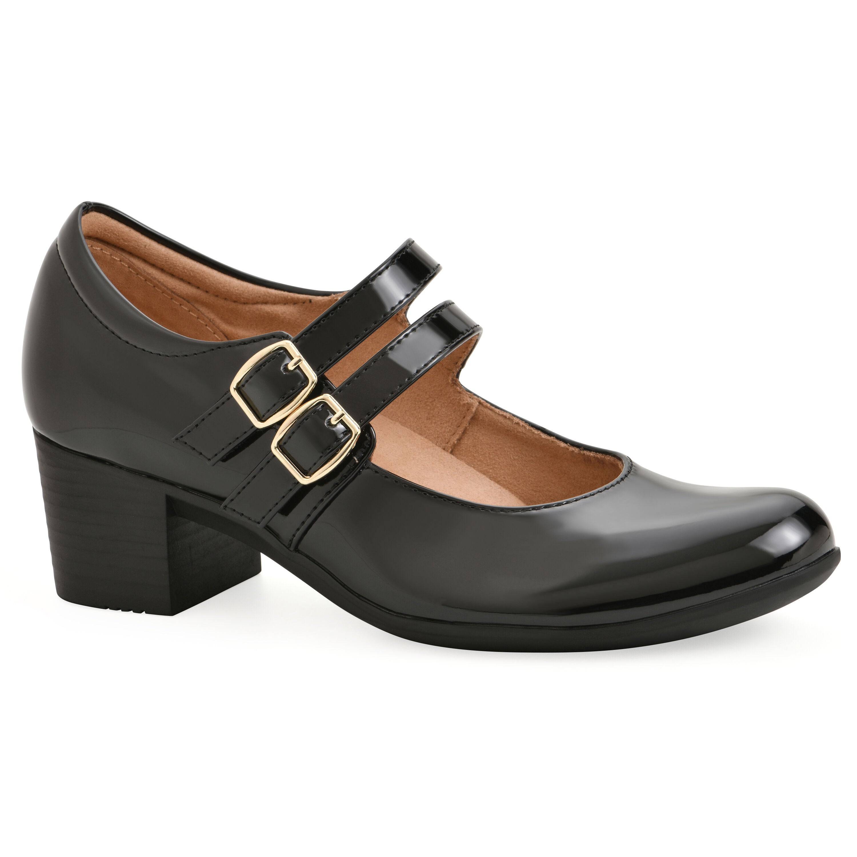 Tristin Block Heel Pump, BLACK, hi-res image number 0