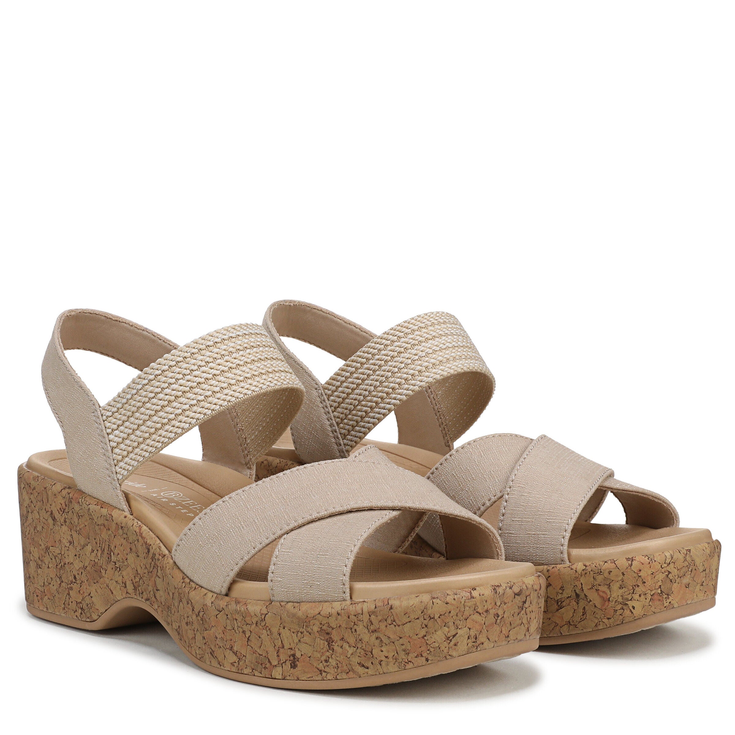 Verity Platform Sandal, SAND CASTLE TAN, alternate image number 2