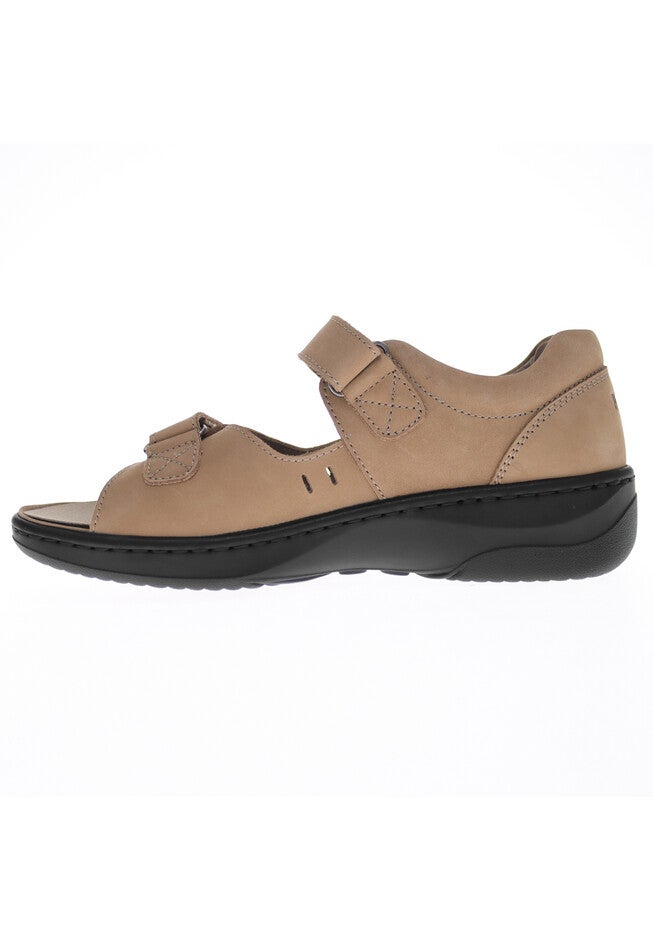 Gemma Sandal, DUSTY TAUPE NUBUCK, alternate image number 3