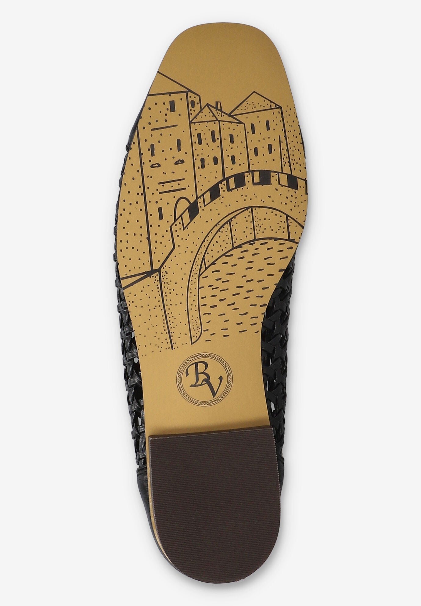 Beloved Square Toe Flat, BLACK, alternate image number 5