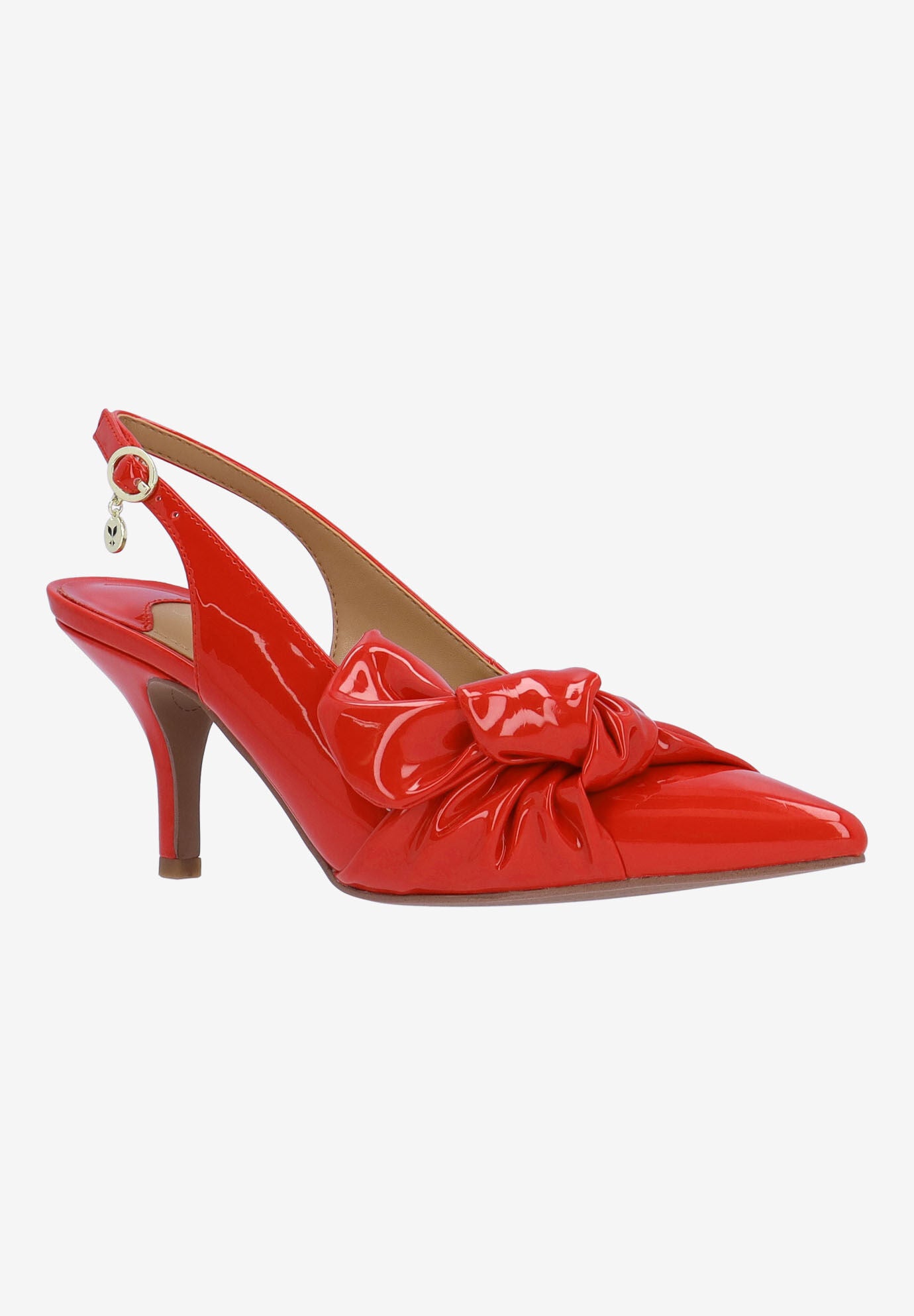 Lenore Slingback Pump, RED, hi-res image number 0