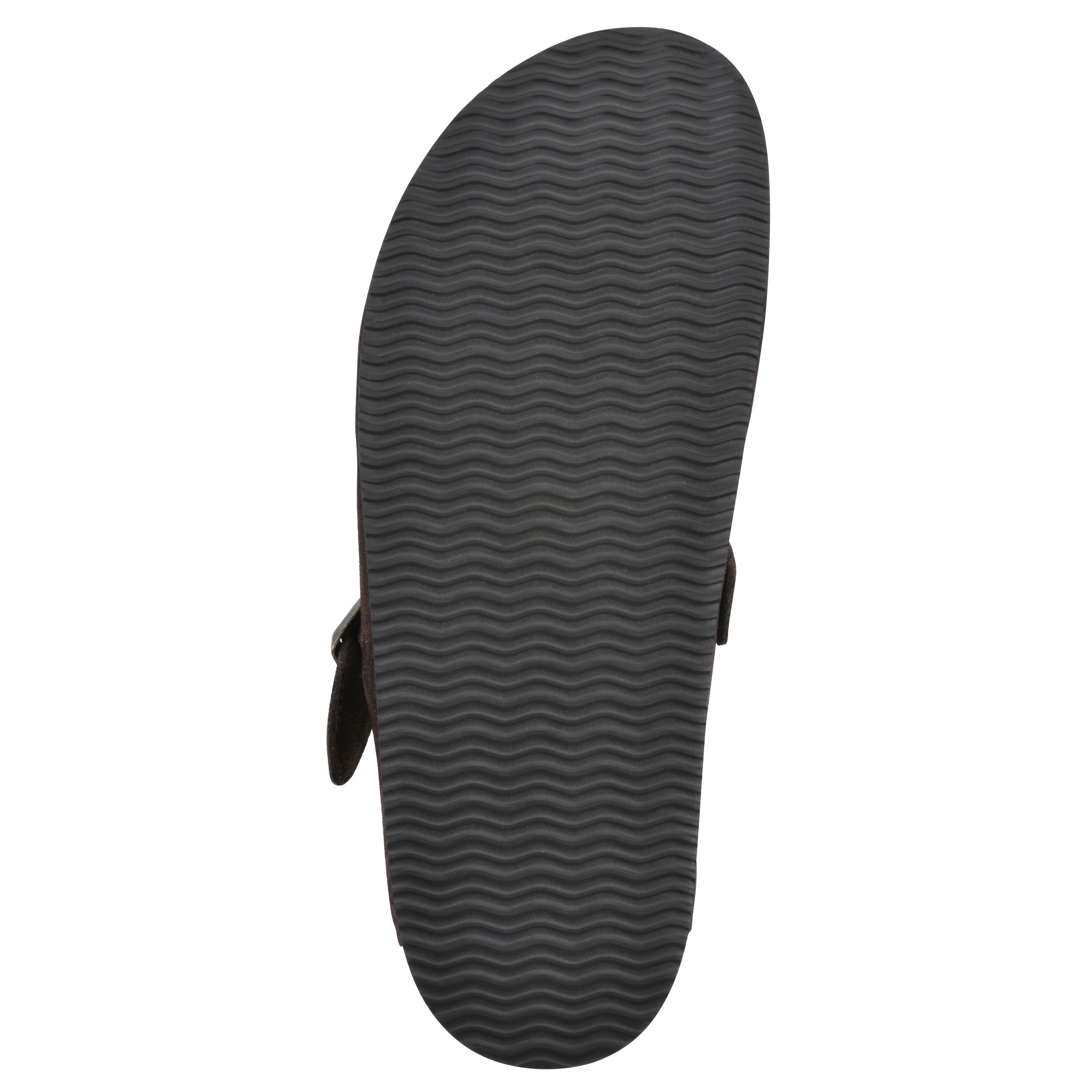 Bari Footbeds Clog, BROWN SUEDE, alternate image number 5