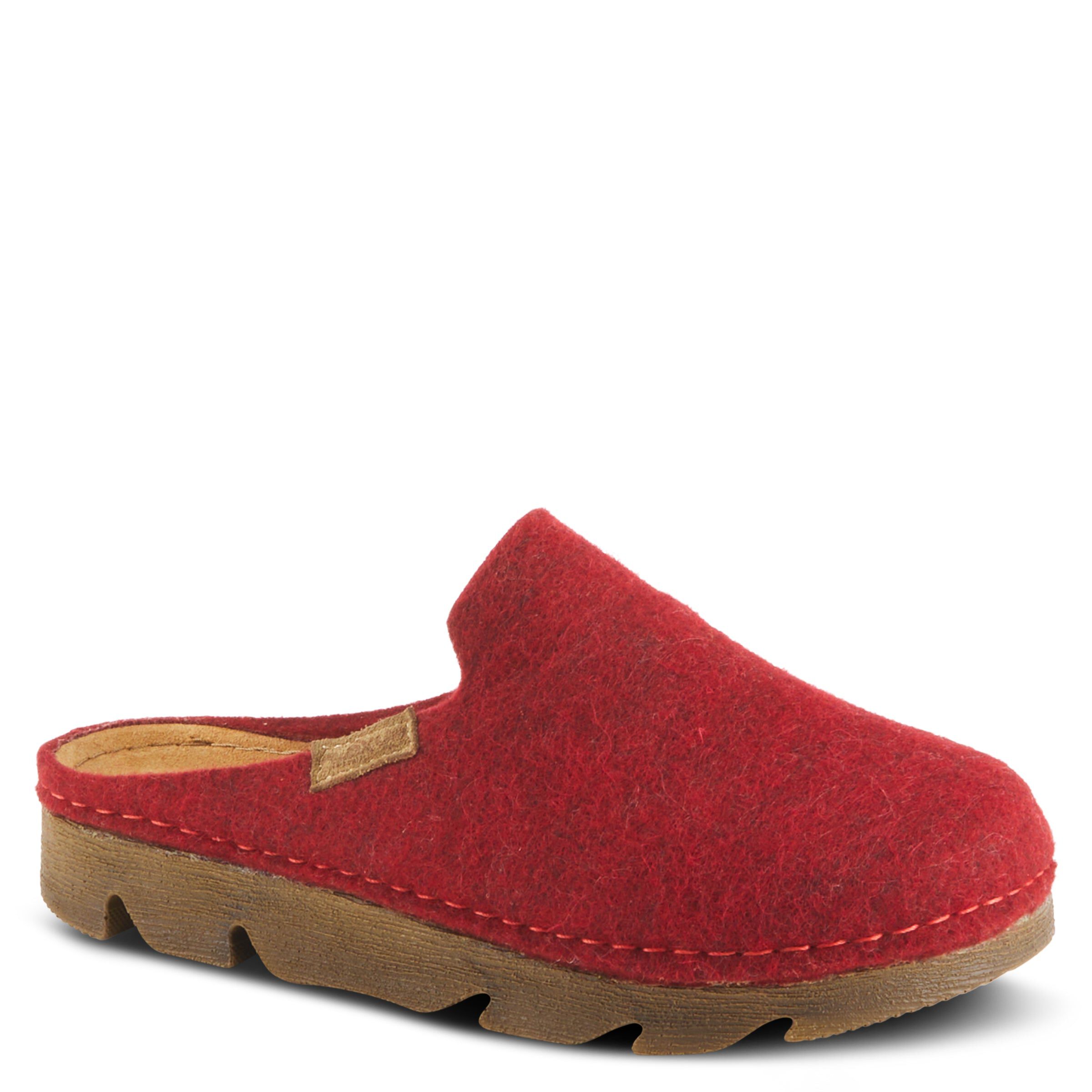 Cloggish Open Back Clog Slipper, RED, hi-res image number 0