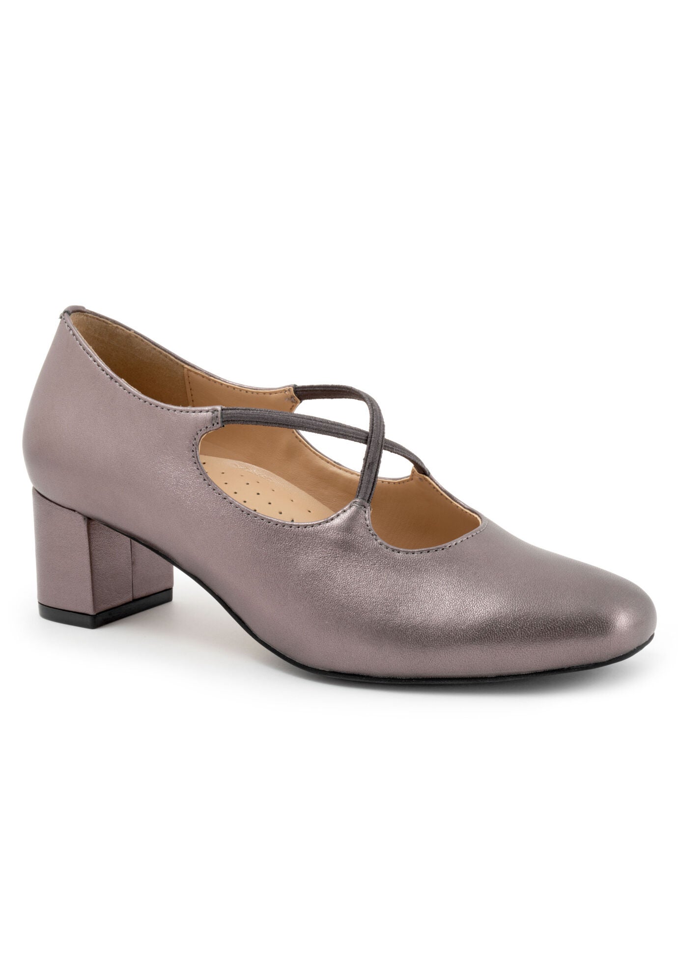 Demi Heeled Pumps, PEWTER, hi-res image number 0