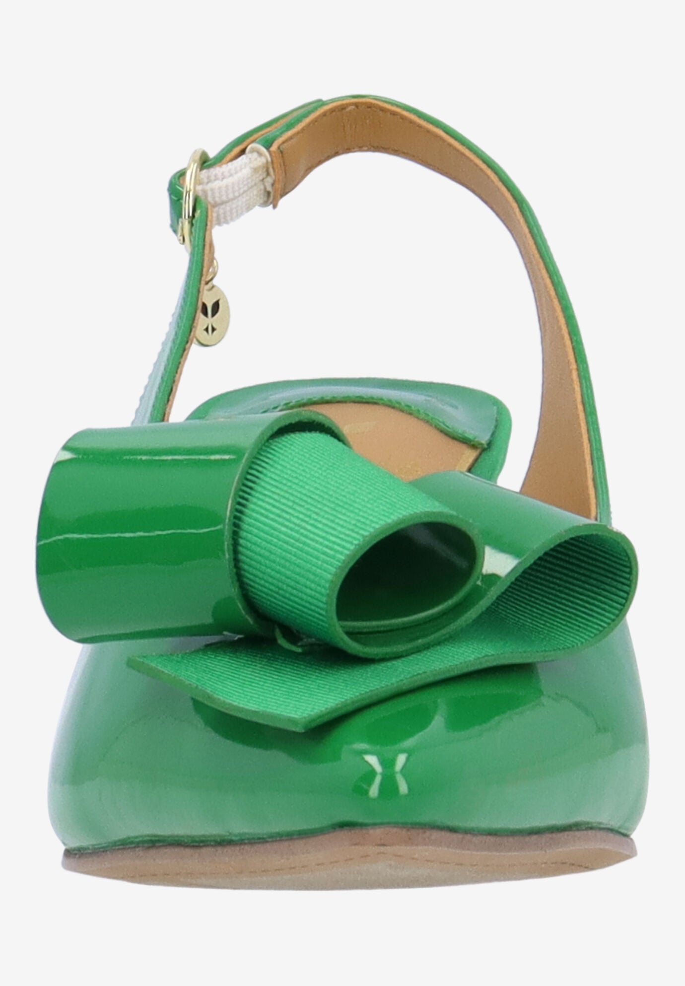 Delara Slingback Pump, GREEN, alternate image number 2