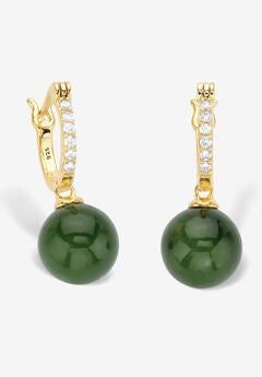 Green Earrings