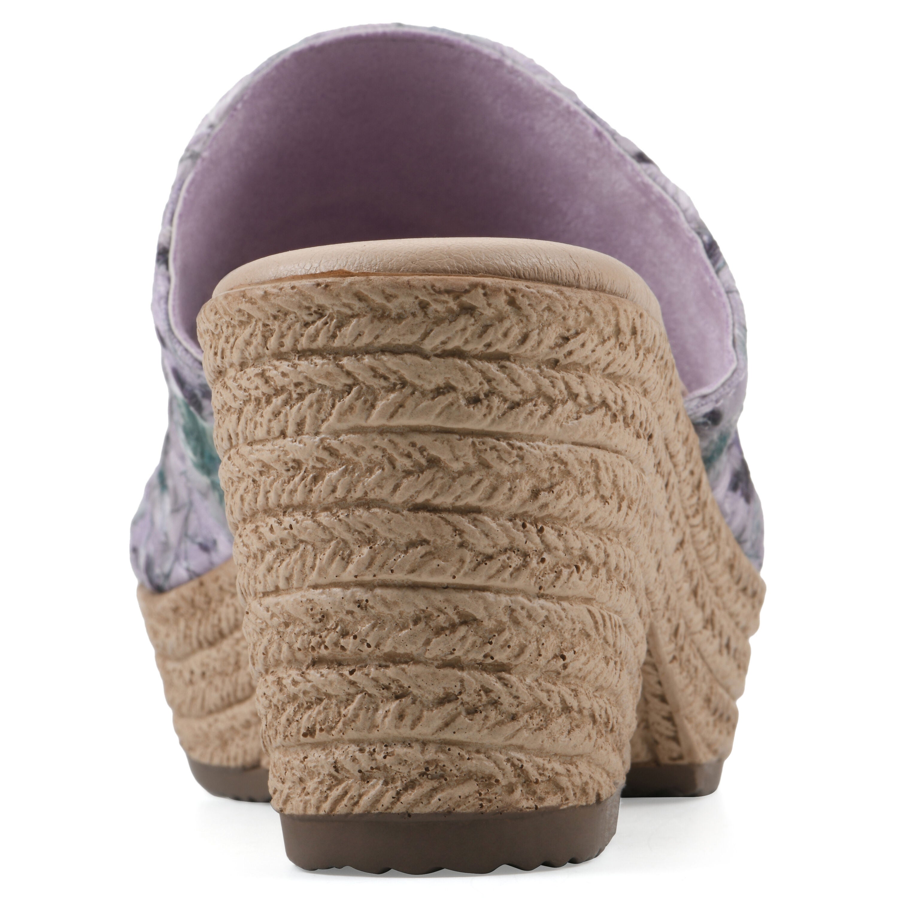 Biancia Wedge Sandal, LAVENDER FLORAL, on-hover image number 1