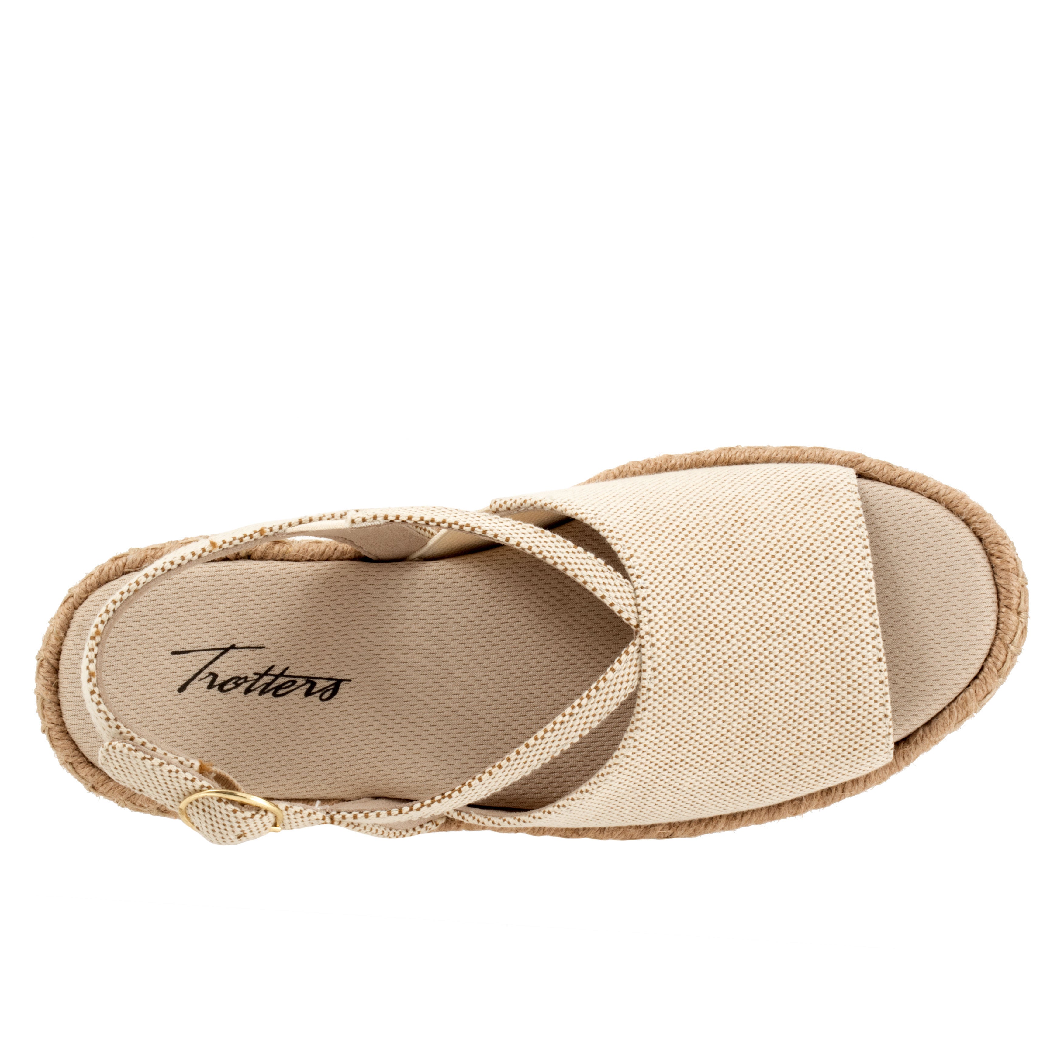 Pepper Sandal, NATURAL TEXTILE, alternate image number 3