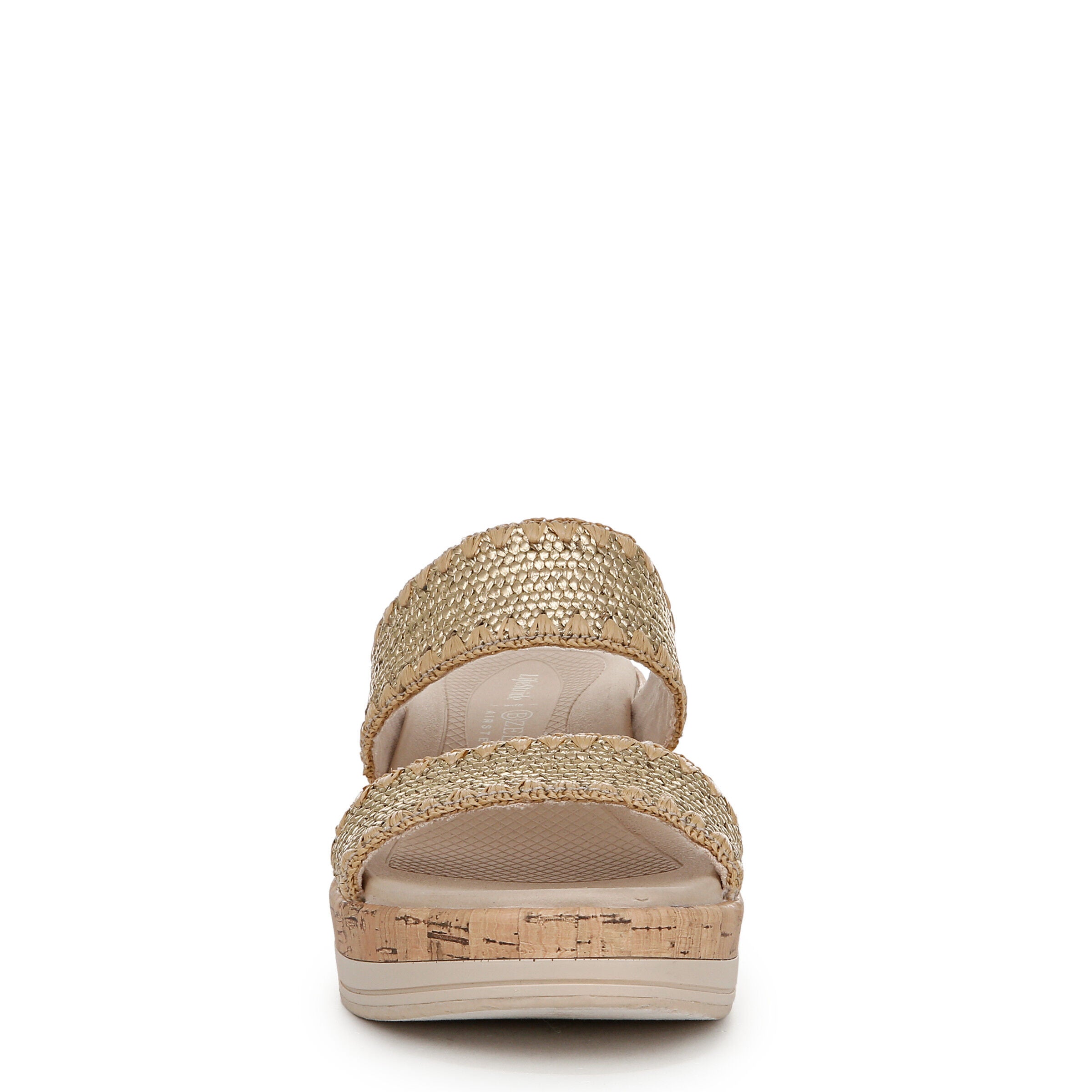 Resort Wedge Sandal, GOLD, alternate image number 4