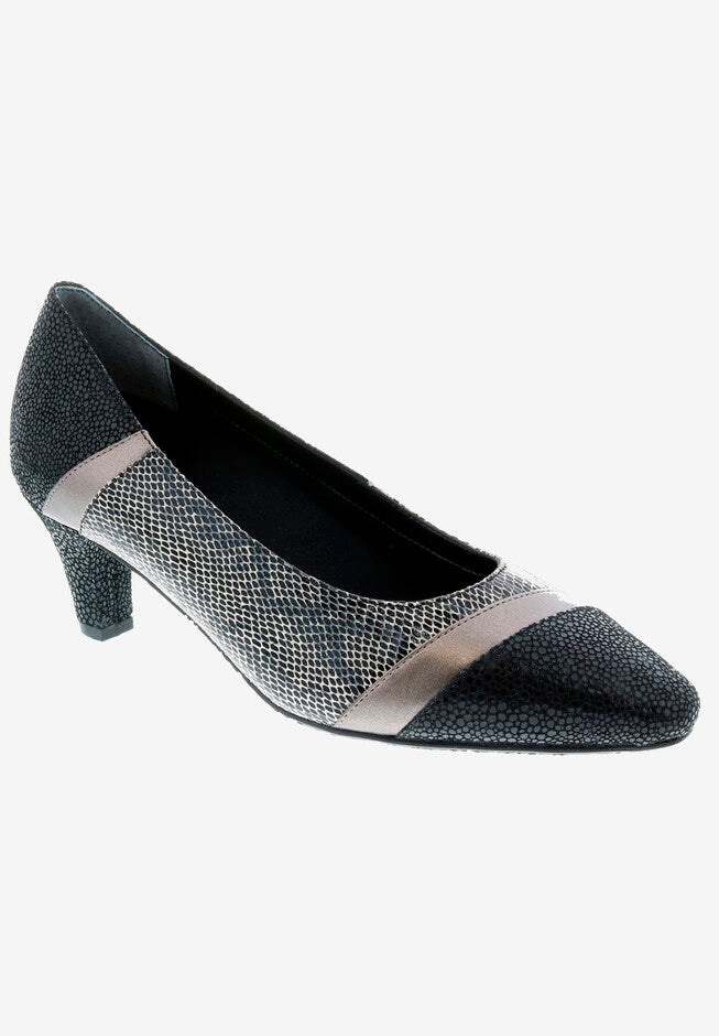 Kiwi Pump, BLACK PEWTER LIZARD, hi-res image number 0