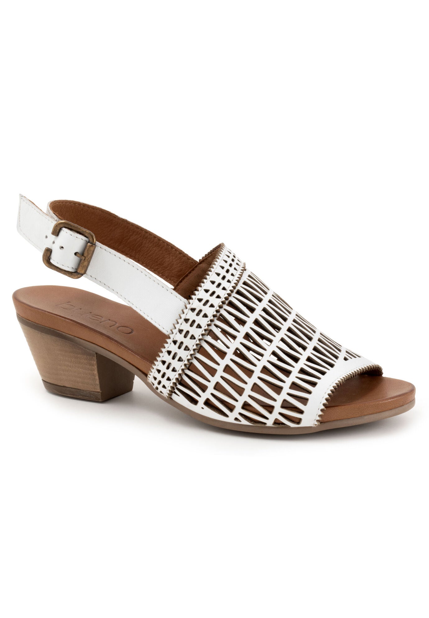 Lia Heeled Sandal, WHITE, hi-res image number 0