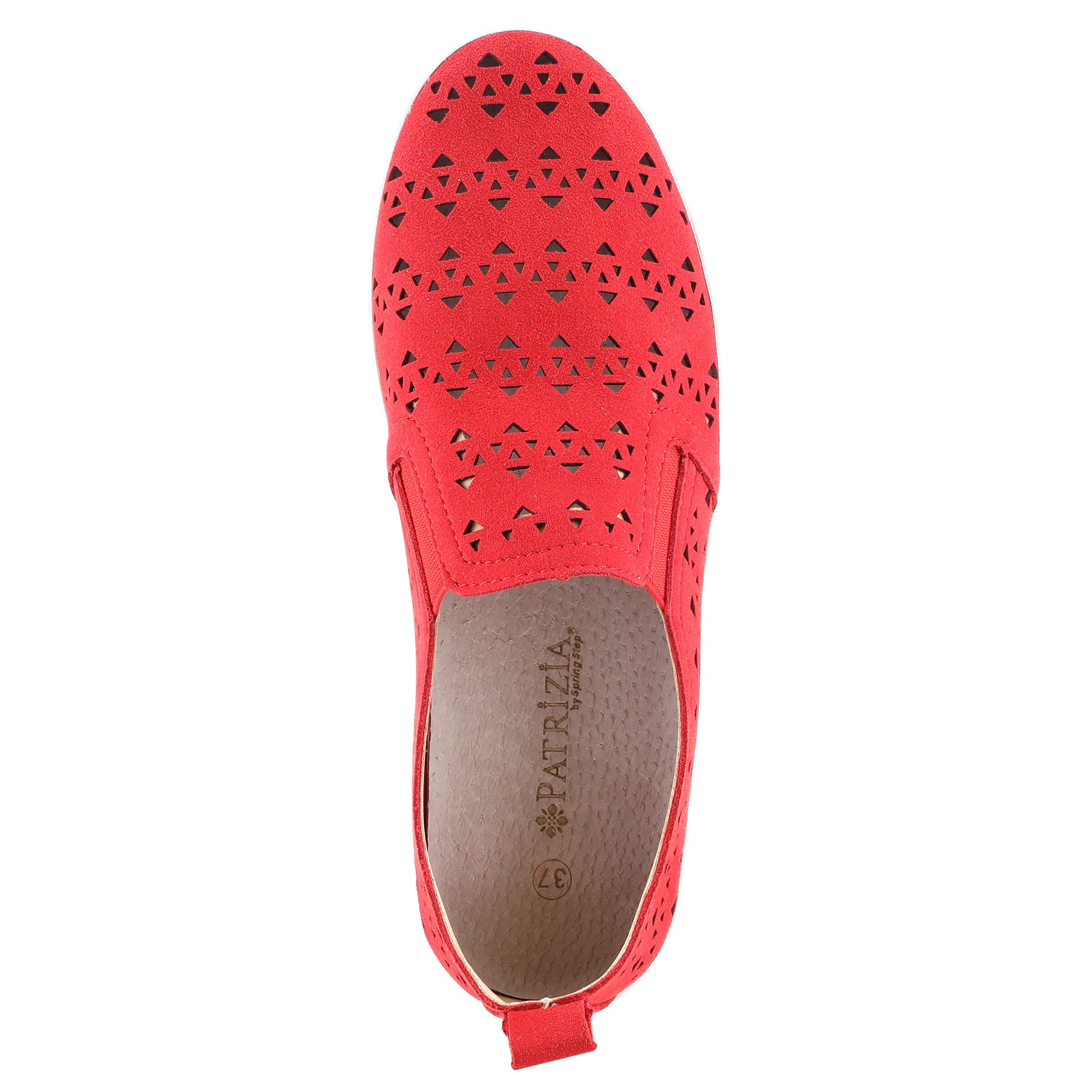 Angelita Slip-On Shoe, RED, alternate image number 3