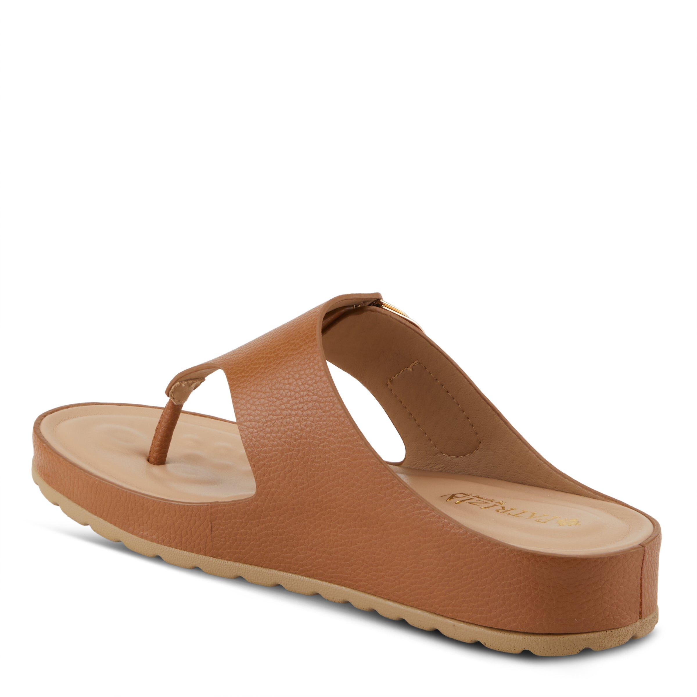 Rozeta Thong Sandal, CAMEL, alternate image number 6