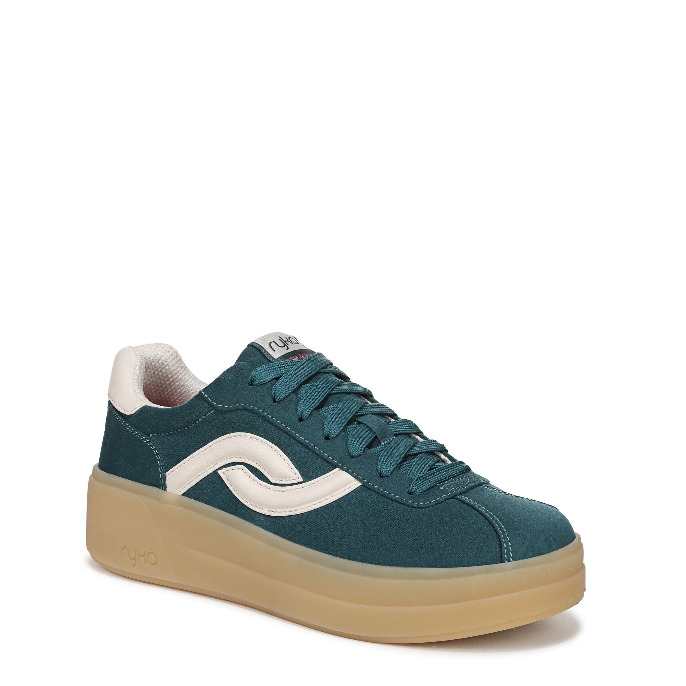 Viv Max Lace Up Sneaker, DARK SEA GREEN, hi-res image number 0