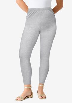 Plus Size Essential Stretch Ankle Length Pull-On Legging