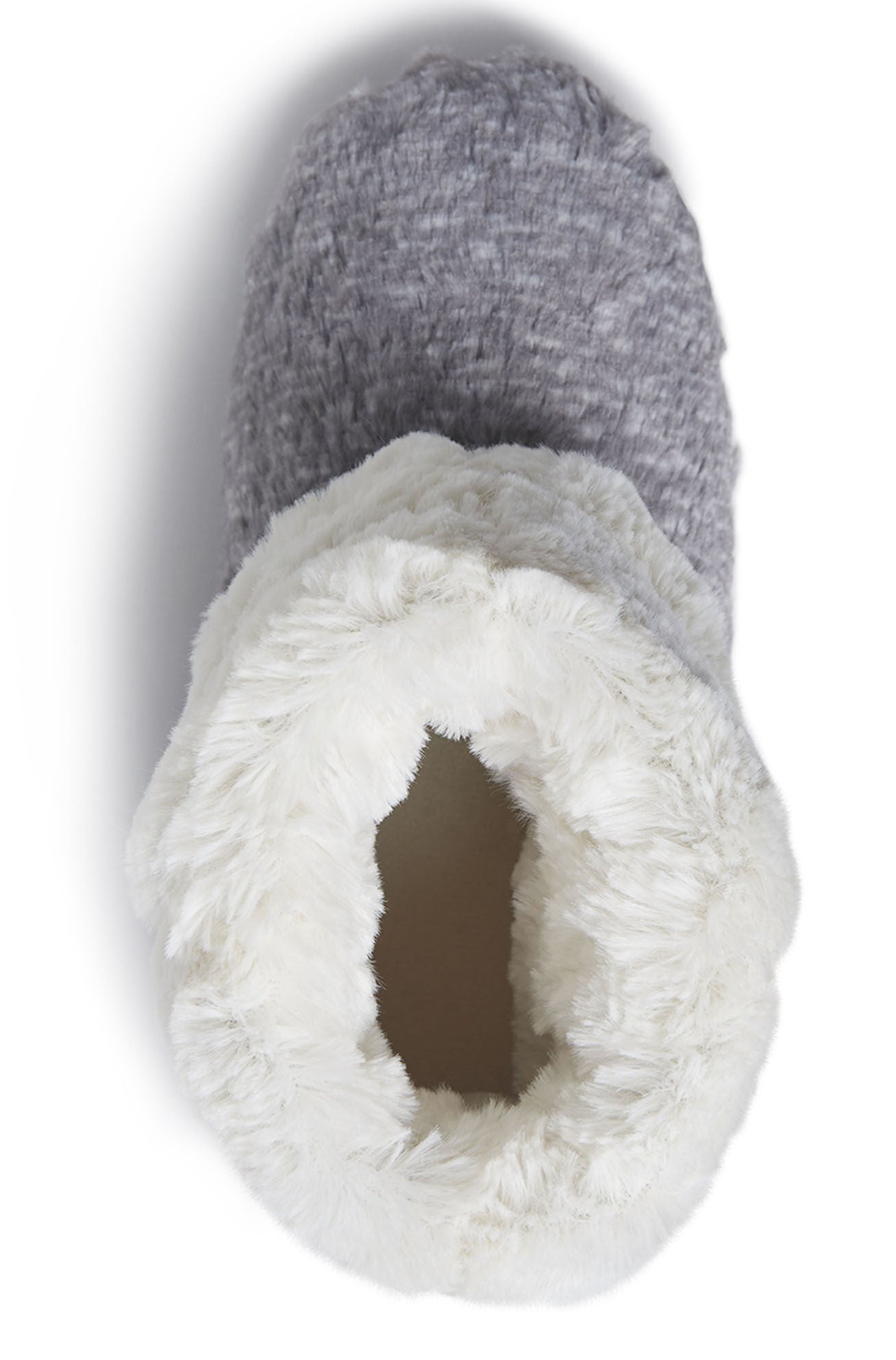 Dearfoams Faux Fur Fold Down Slipper Bootie, , alternate image number 3