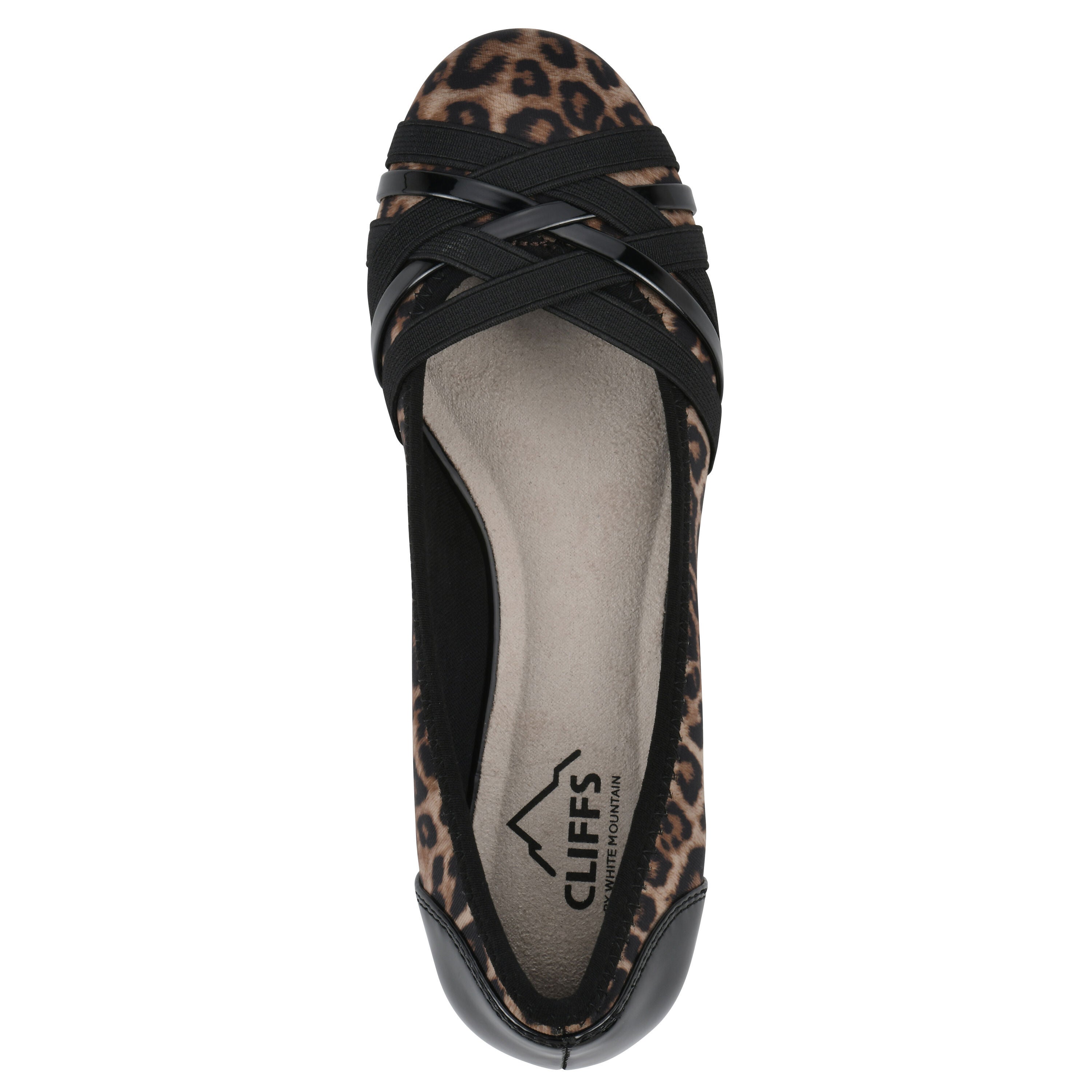 Bowie Wedge Pump, TAN LEOPARD PRINT, alternate image number 4