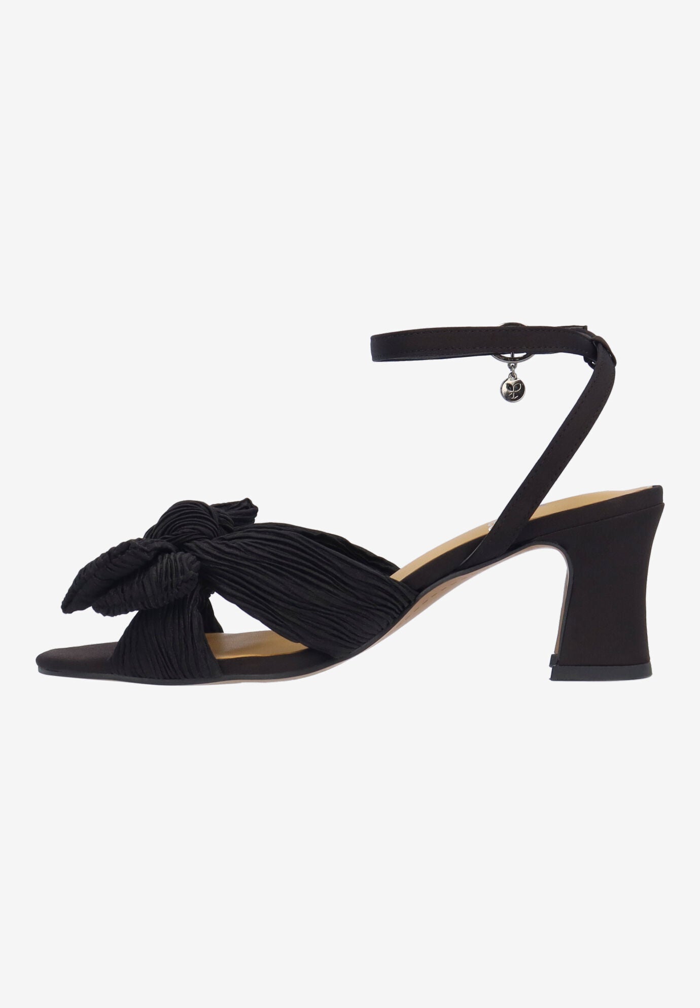 Olwen Ankle Strap Sandal, BLACK, alternate image number 4