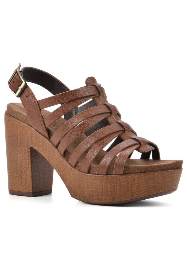 Alliance Dressy Sandal, TAN BURNISHED SMOOTH, hi-res image number null