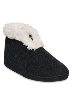 Faux Wool Memory Foam Slipper Boot