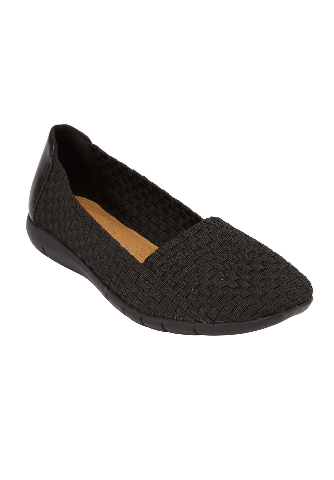 The woman within top shoes