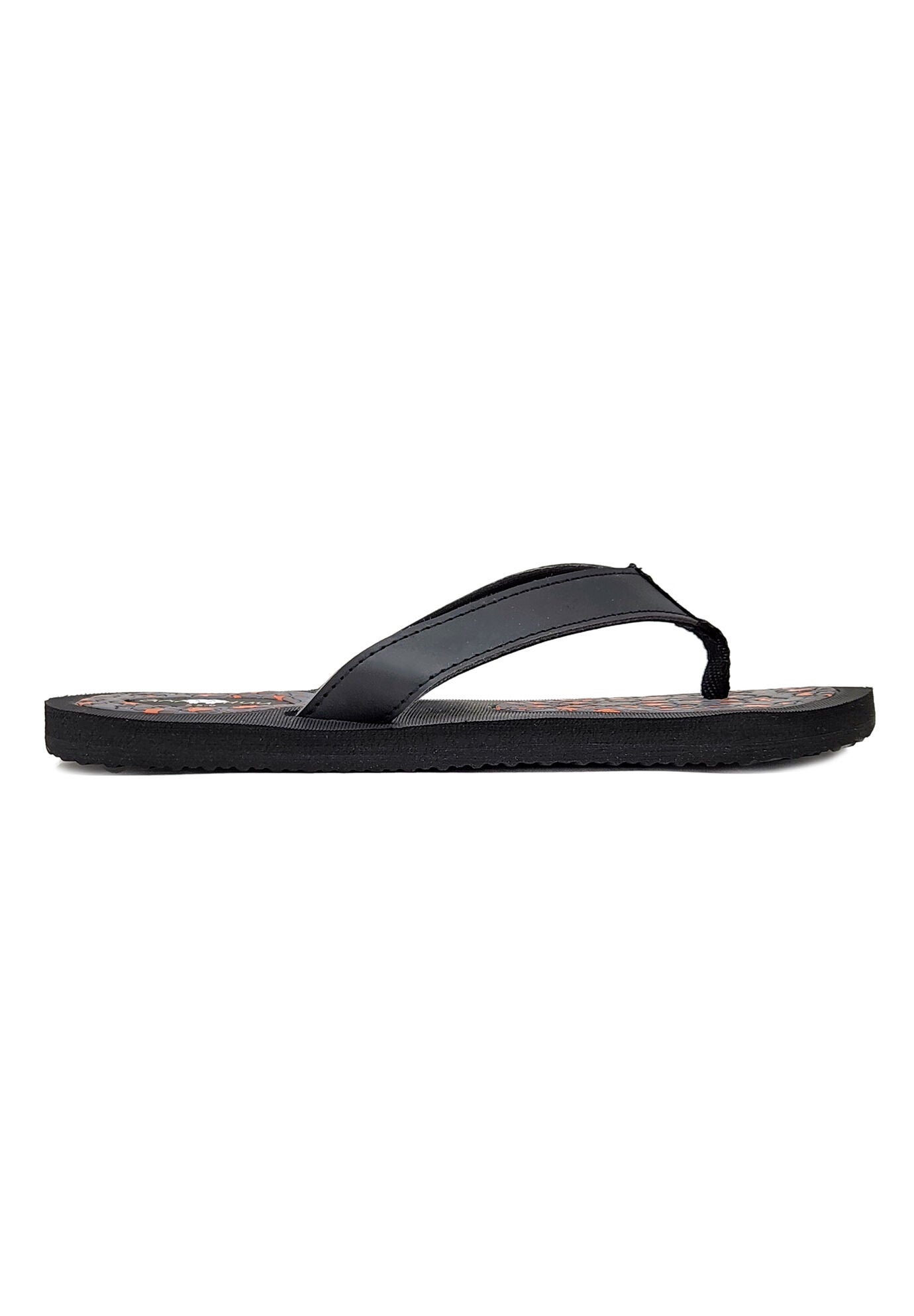 Womens Faux Leather Strap Flip Flop Sandal, , alternate image number 2