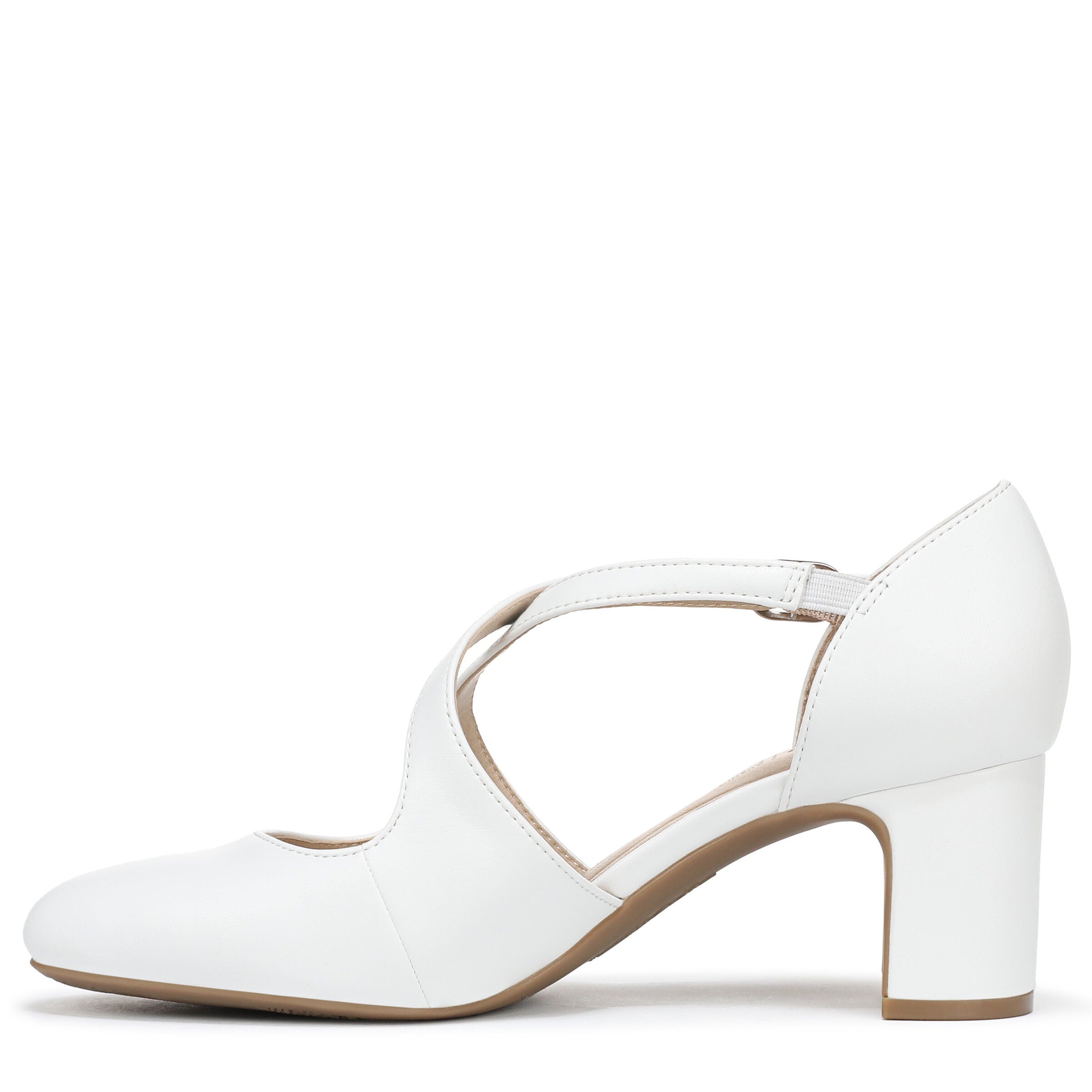 Tracy Strappy Pump, BRIGHT WHITE, alternate image number 5
