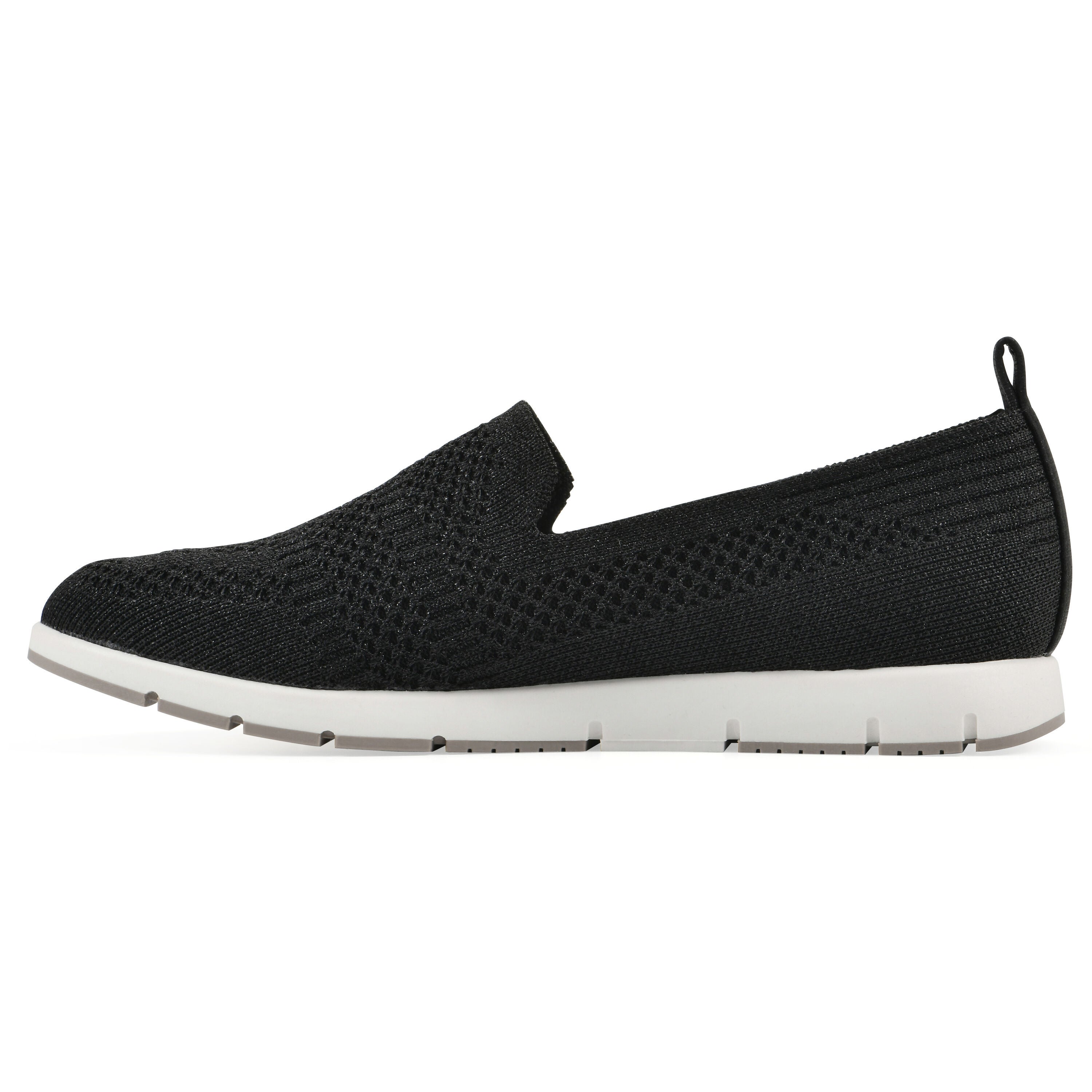 Garren Slip-On Shoe, BLACK GLITTER KNIT, alternate image number 3