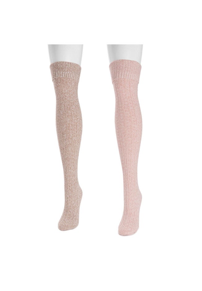 Marl Slippers Socks, , alternate image number 3