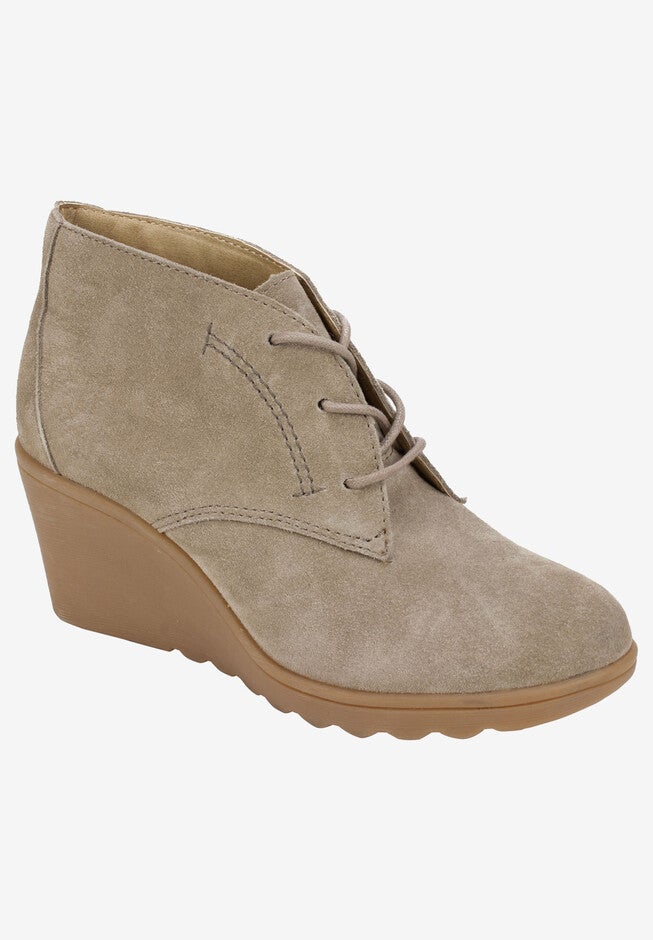 Kahlua Bootie by White Mountain, TAUPE SUEDE, hi-res image number null