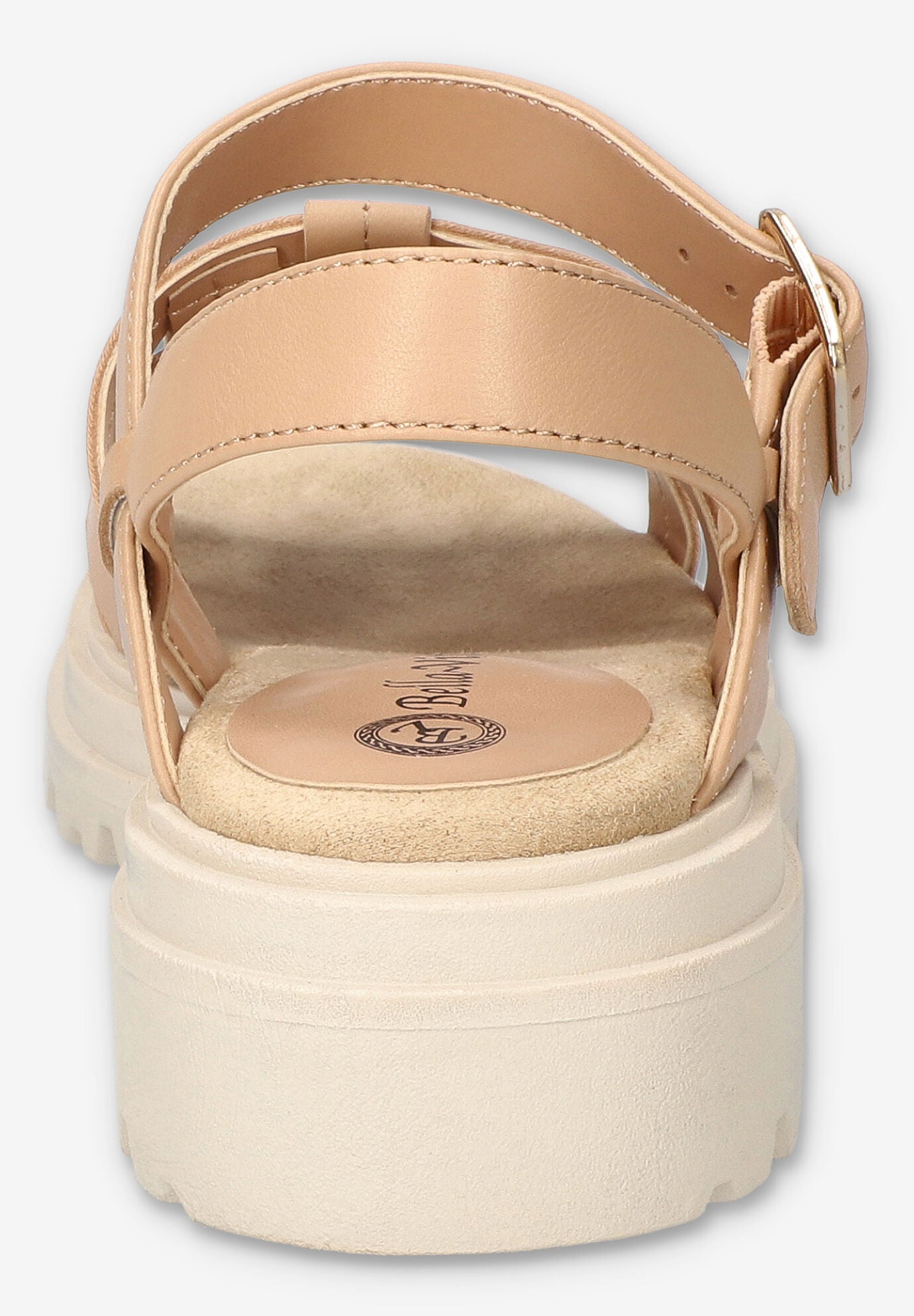 Loni Lug Sole Fisherman Sandal, NATURAL LEATHER, alternate image number 3