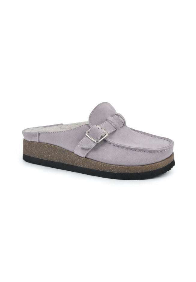 Bayhill Moccasin Mule, LAVENDER SUEDE, hi-res image number null