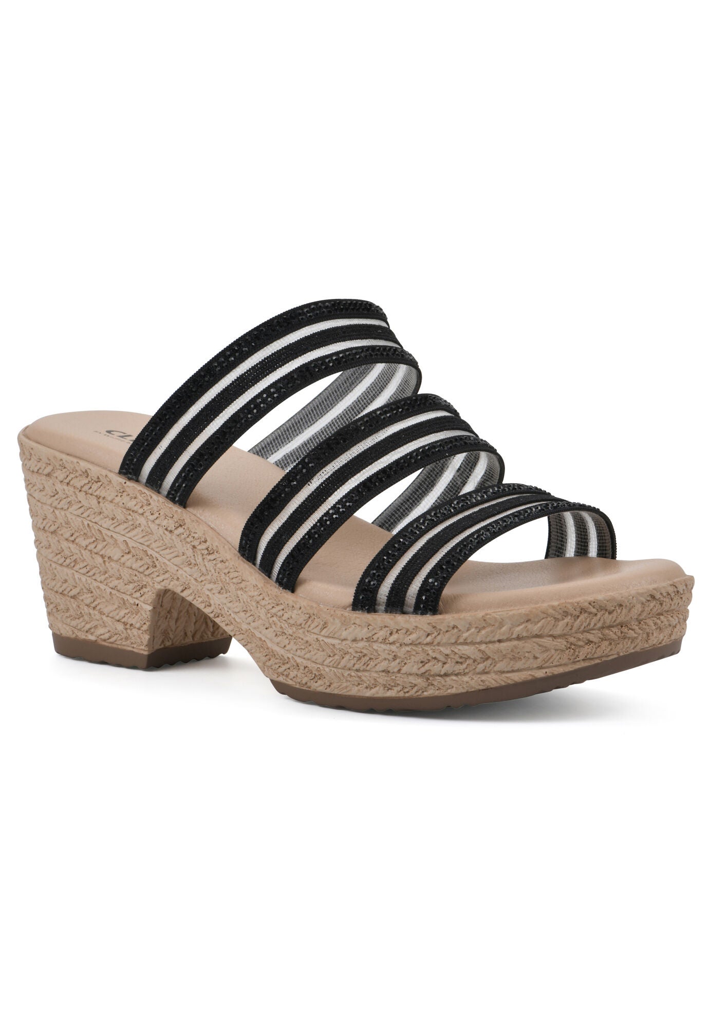 Bianna Dressy Sandal, BLACK MESH, hi-res image number 0