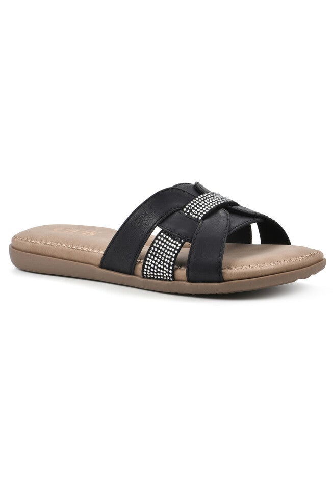 Fredie Sandals, BLACK MULTI BURNISHED, hi-res image number null