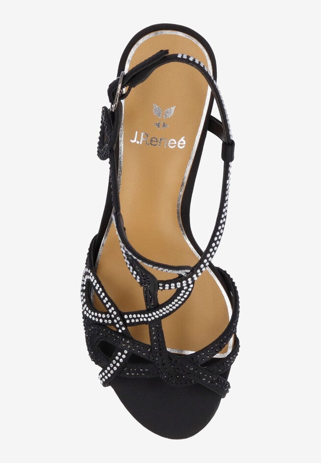 Lulah Strappy Sandal, BLACK, alternate image number 2