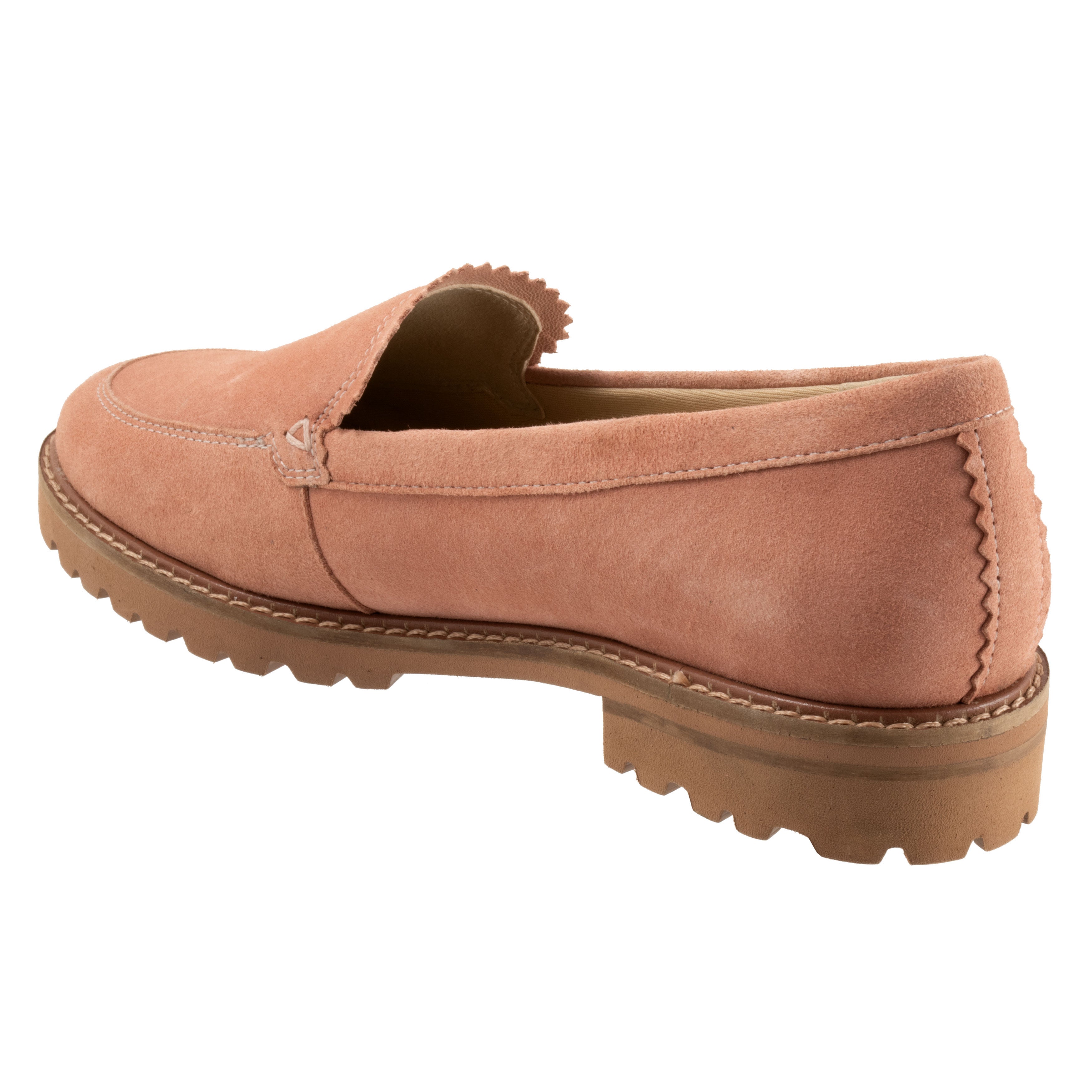 Fayth Flat, PALE PINK SUEDE, on-hover image number 1