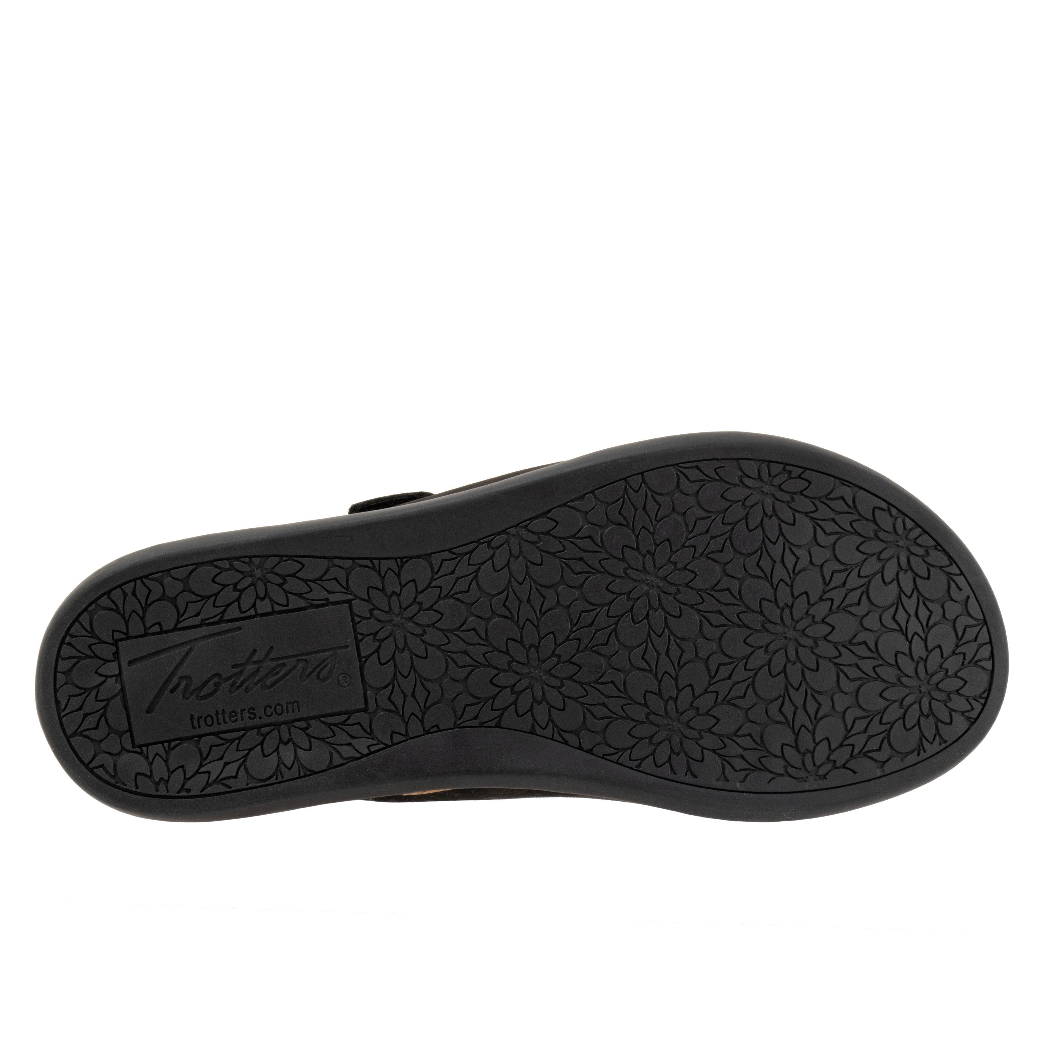 Gemini Sandal, BLACK NUBUCK, alternate image number 2