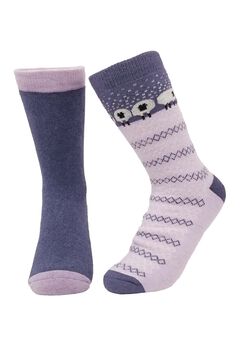 2 Pr Super Soft Polyester Thermal Insulated Socks