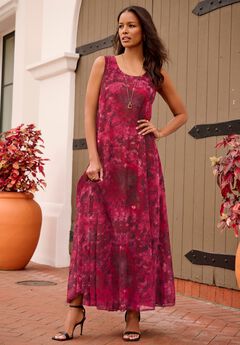 Hand-Crinkled Sleeveless Dress