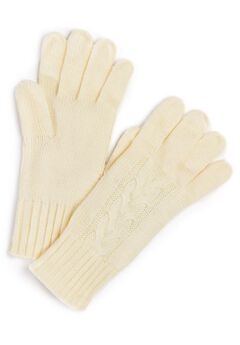 Cable-Knit Gloves