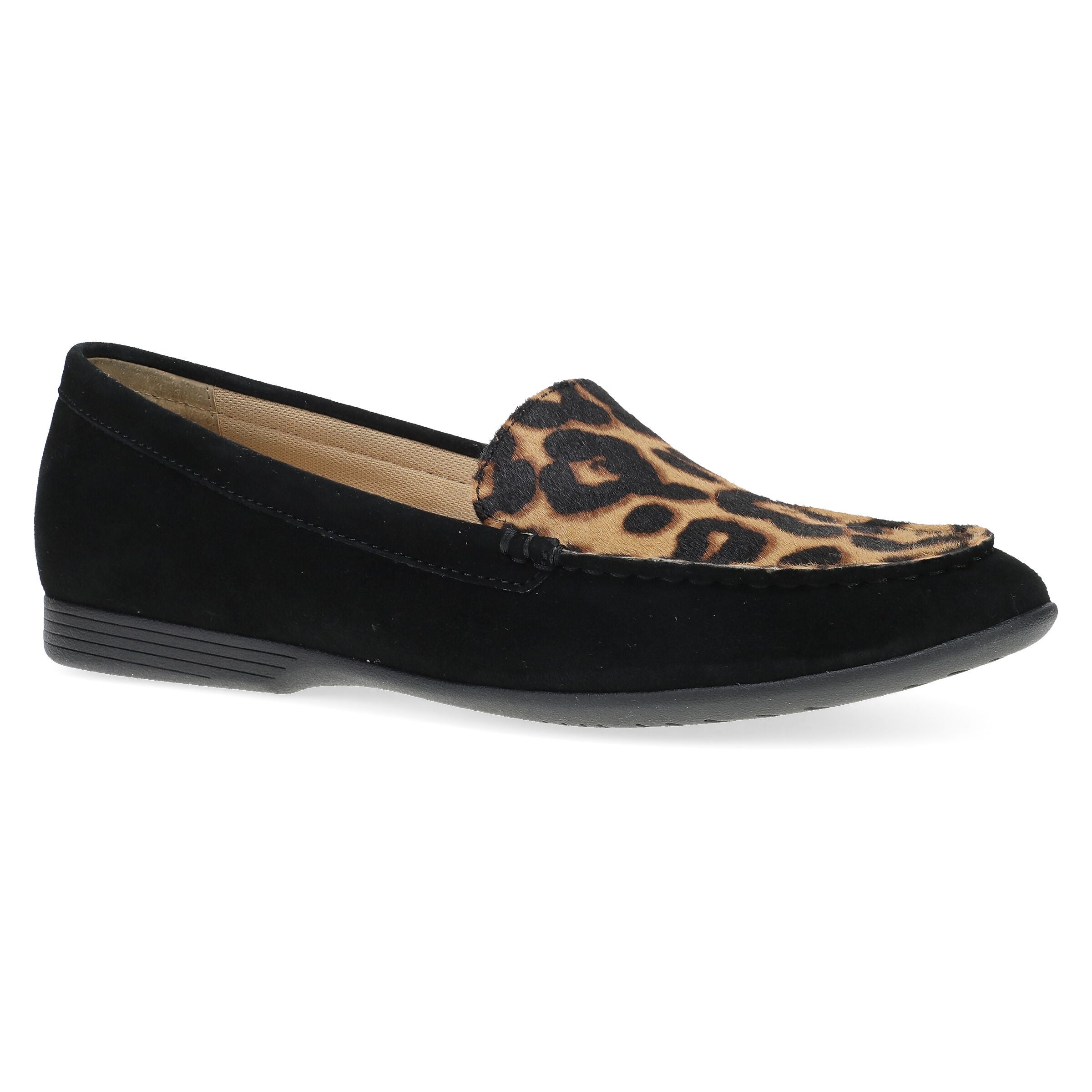 Lorri Slip On Flat, BLACK LEOPARD, hi-res image number 0