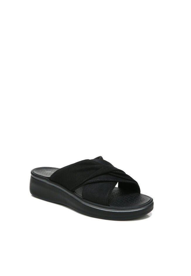 Take A Bow Slide Sandal, BLACK, hi-res image number null