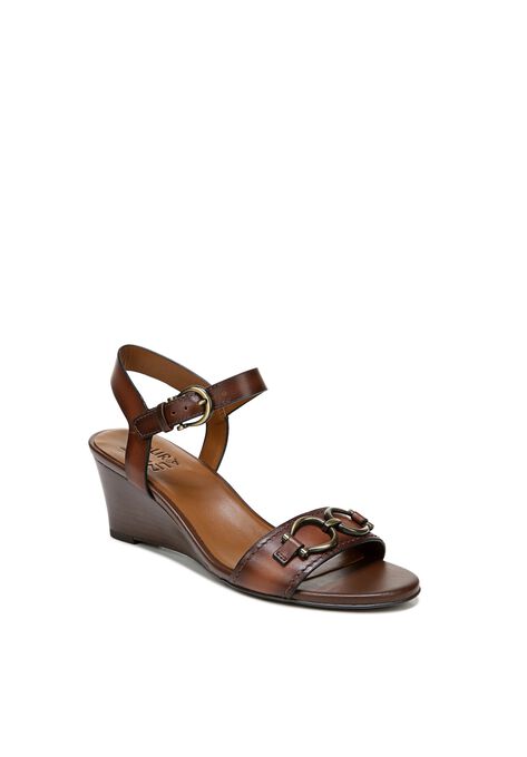 Sonia Wedge By Naturalizer Plus Size Dress Sandals Woman Within