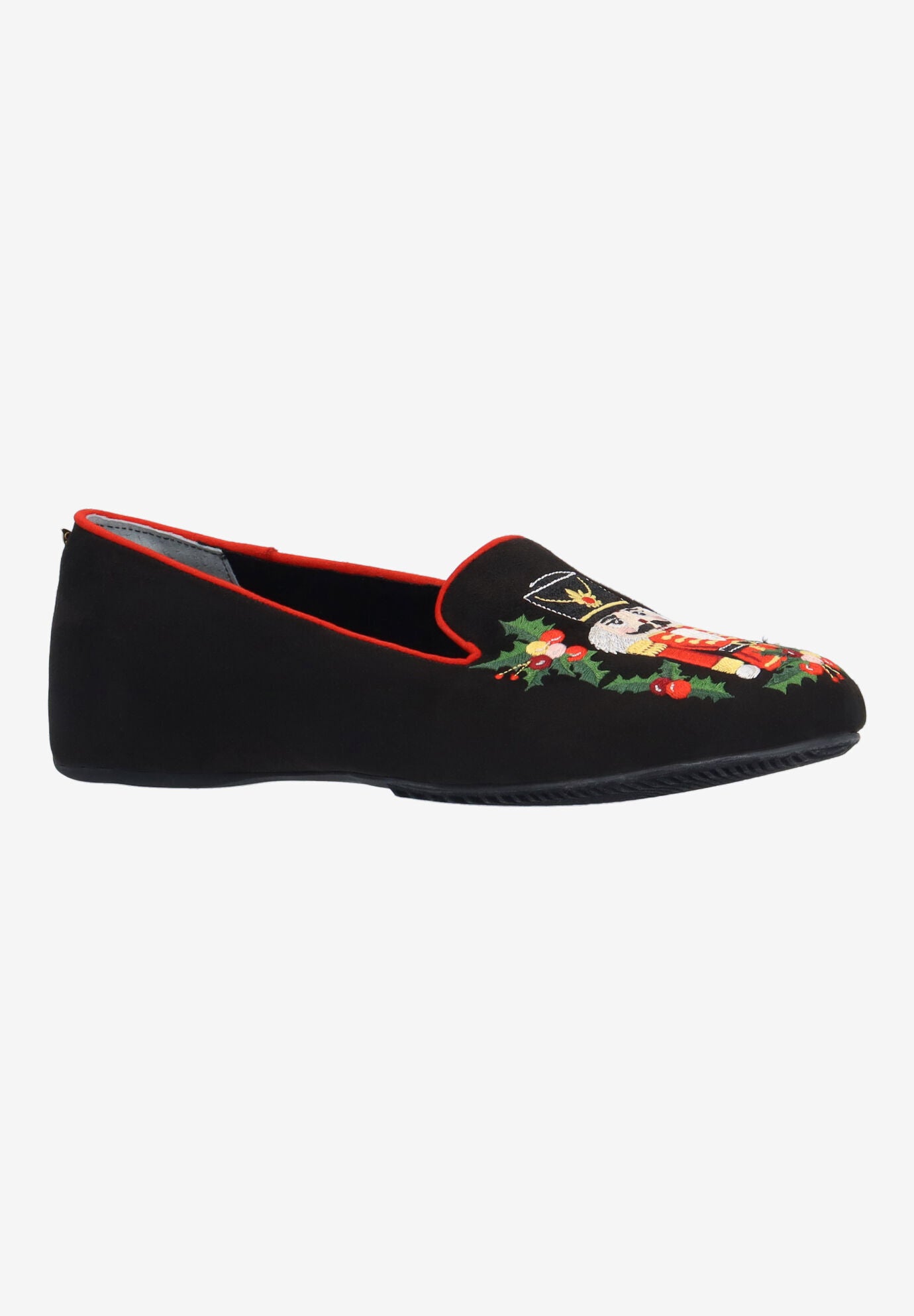 Nussknacker Slip On Flat, BLACK, hi-res image number 0