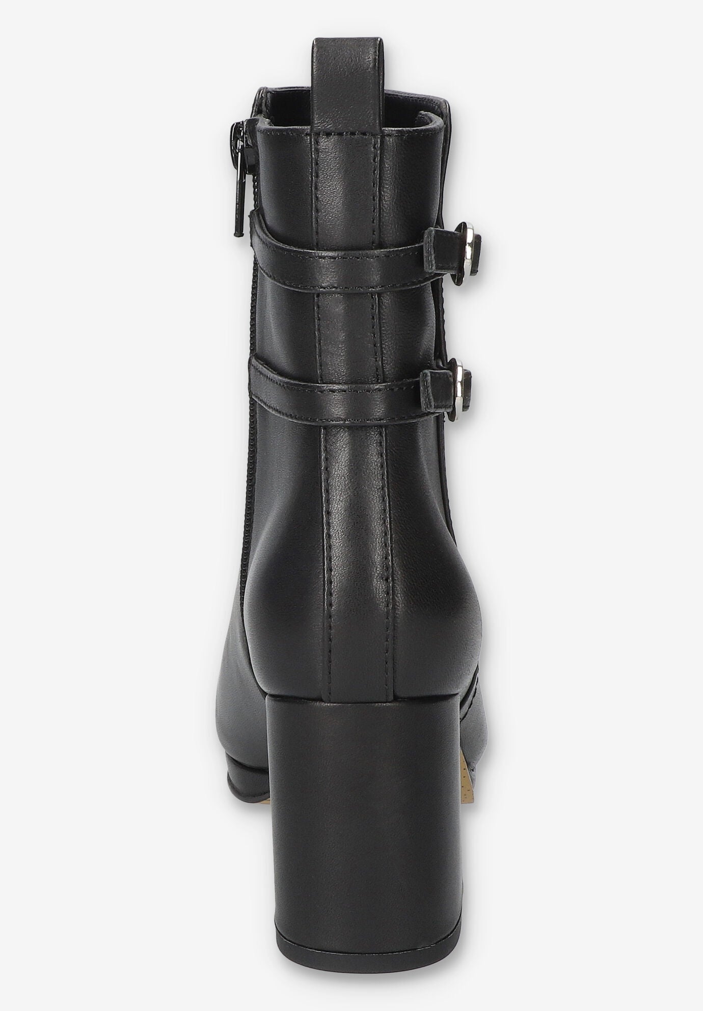 Orchard Sqaure Toe Ankle Boot, BLACK LEATHER, on-hover image number 1
