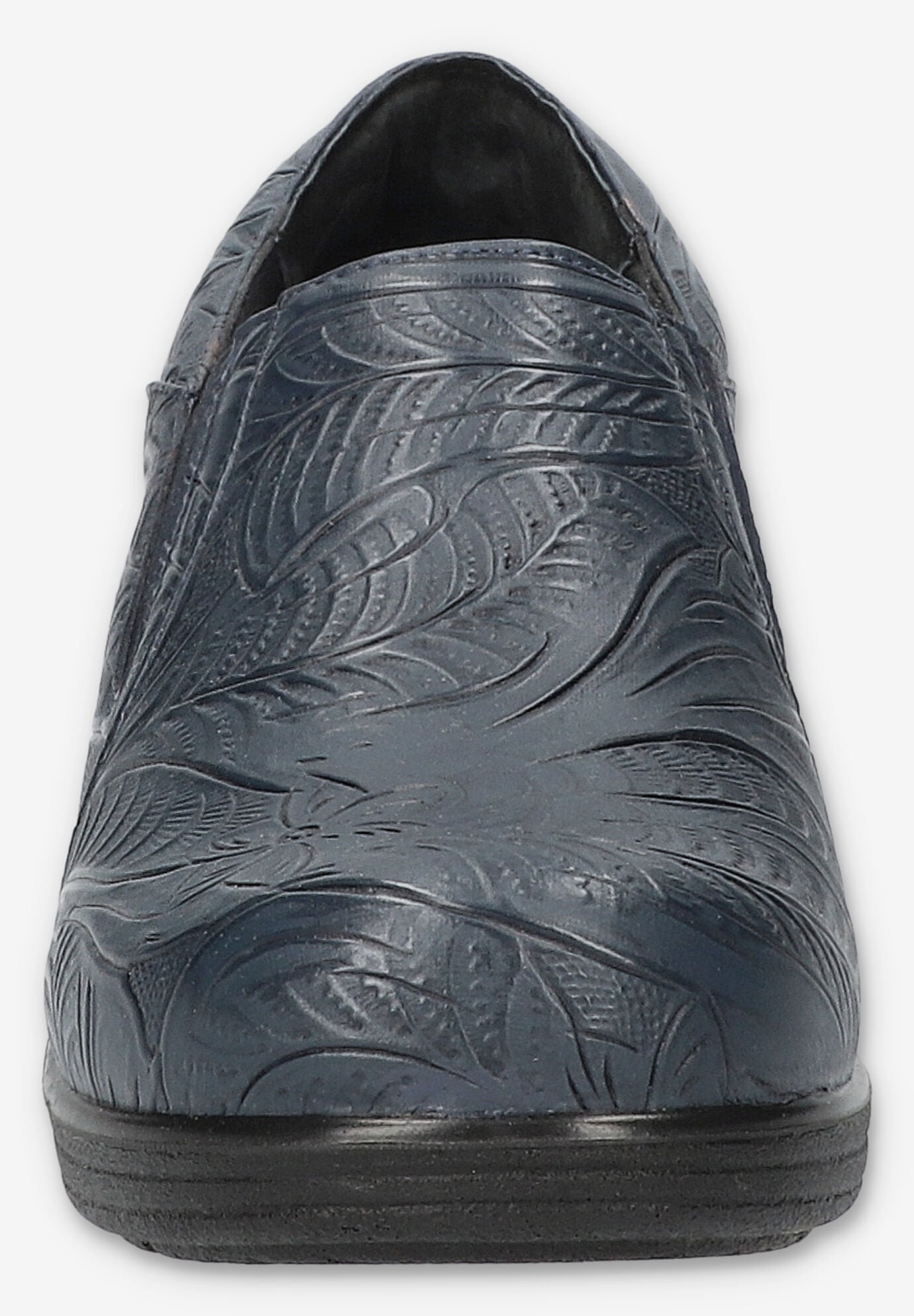 Domino Slip-Resistant Clog, NAVY TOOLED, alternate image number 3
