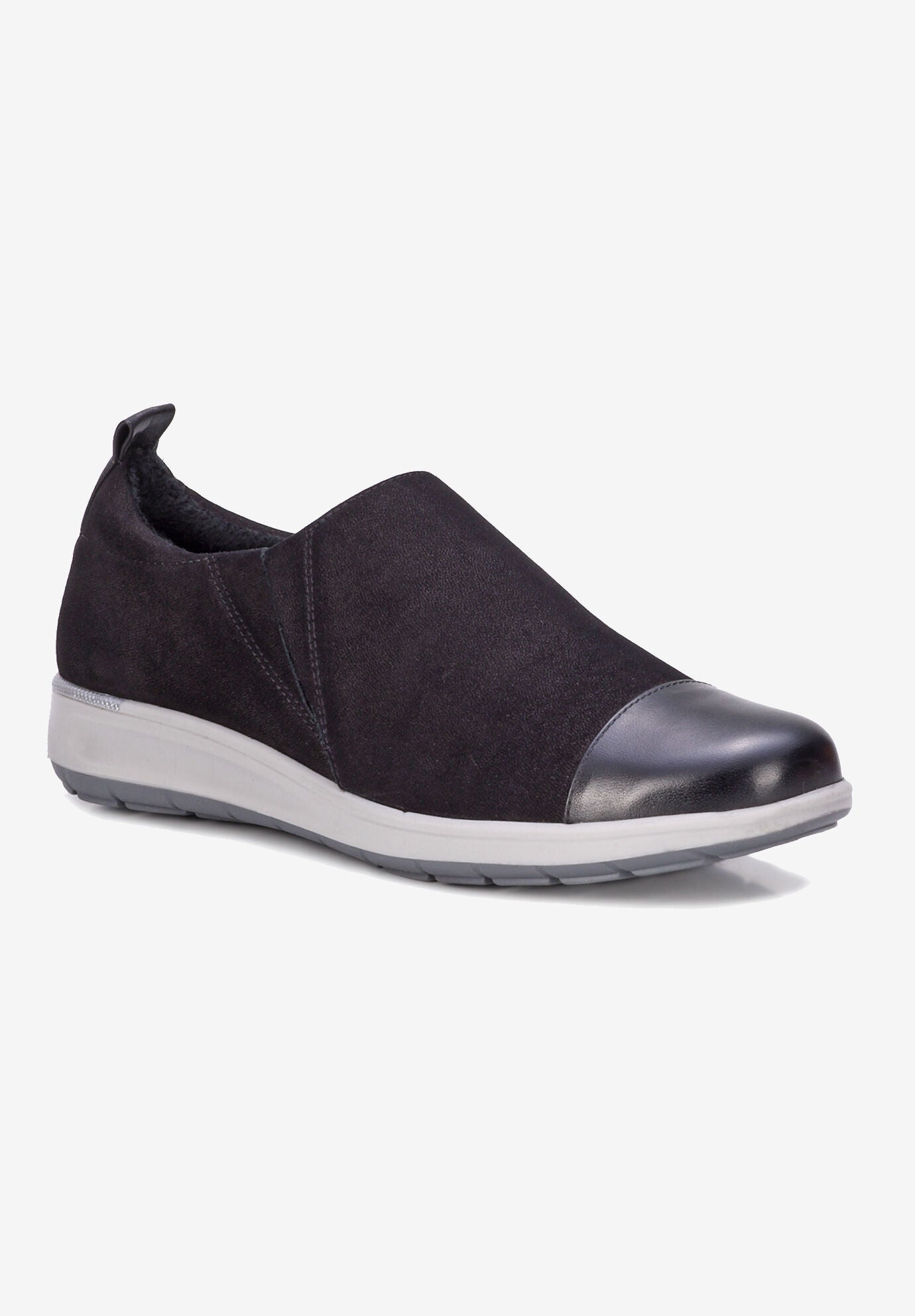 Ozzie Slip On, BLACK NUBUCK, hi-res image number 0