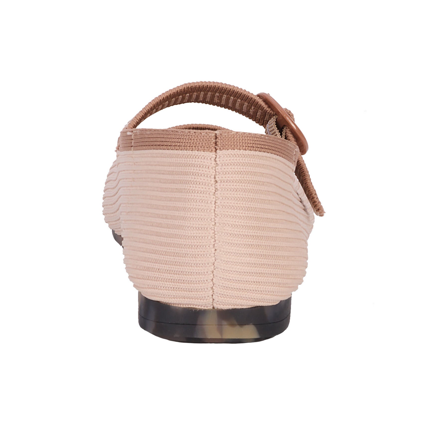 Naomi Mary Jane Stretch Flat, CREAM TAUPE KNIT, on-hover image number 1