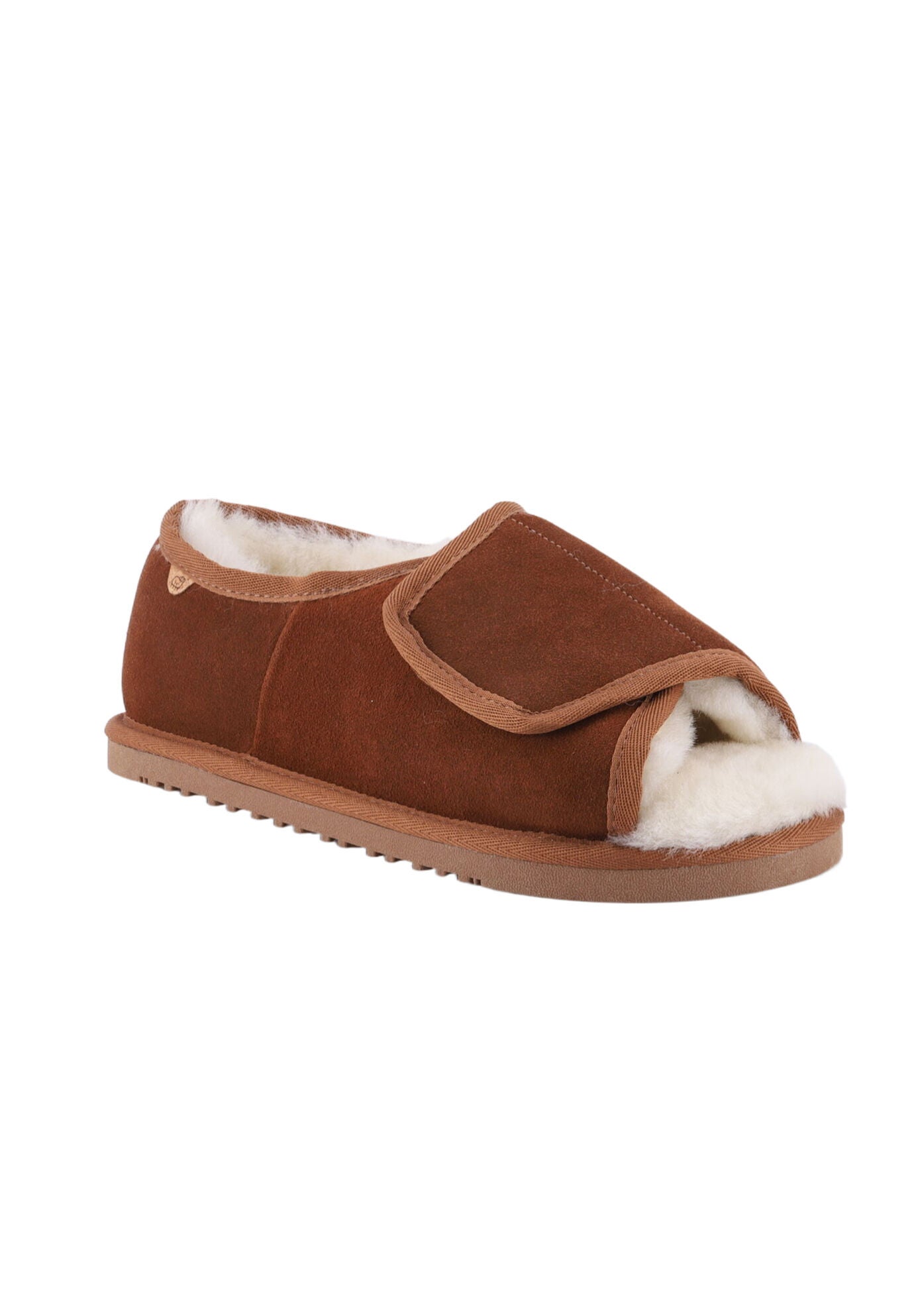 Apma Women&#39;S Open Toe Slipper, CHESTNUT, hi-res image number 0
